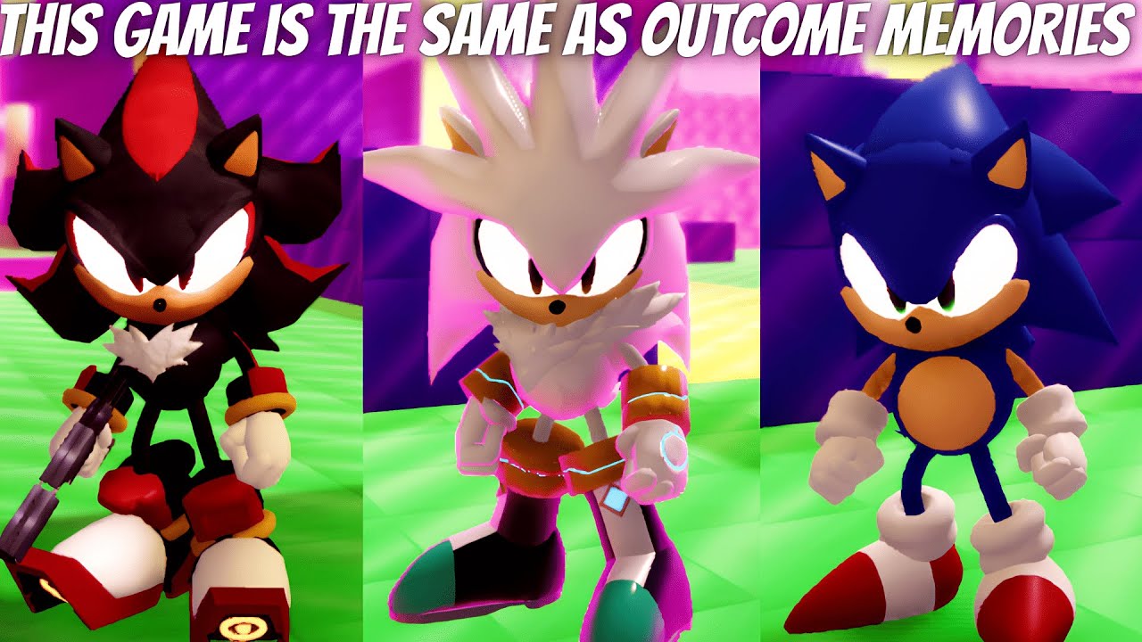 Super Sonic clash in Outcome Memories Recreation on Roblox